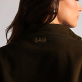 Quarter Zip Sweatshirt - Cocoa