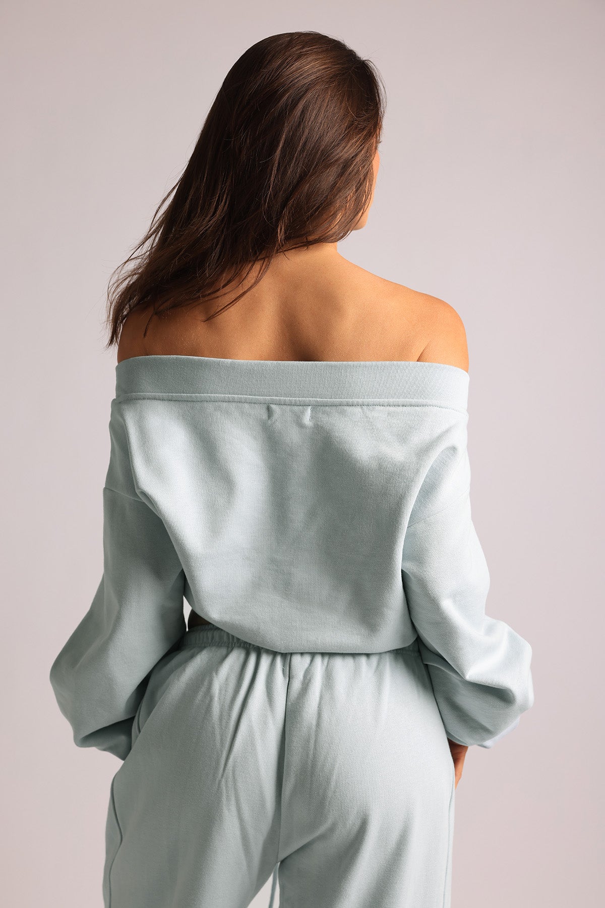 Drop Shoulder Sweatshirt - Icewater