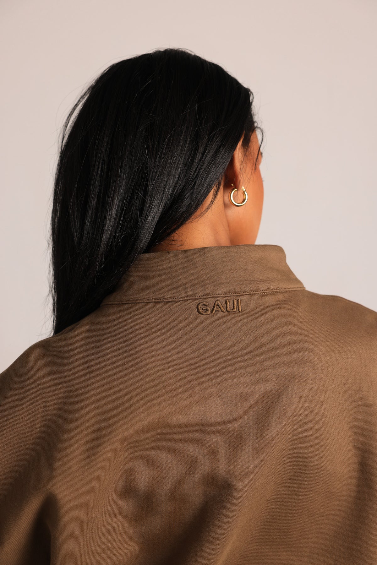Quarter Zip Pullover - Pecan