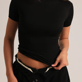 Mist Short Sleeve T-Shirt - Black