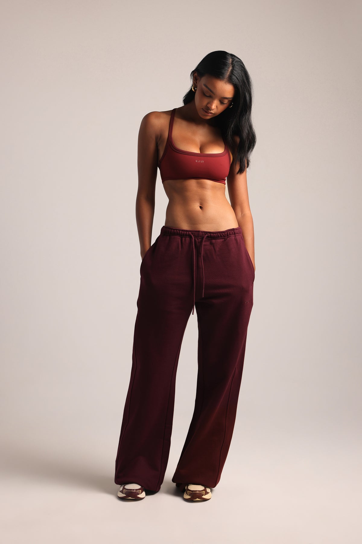 The Boyfriend Sweatpants - Mulberry
