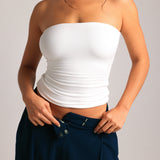Classic Tube Top - White