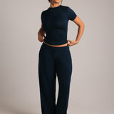 Mist Short Sleeve T-Shirt - True Navy