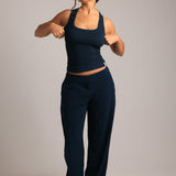 T-Shape Tank Top - True Navy