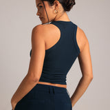 T-Shape Tank Top - True Navy