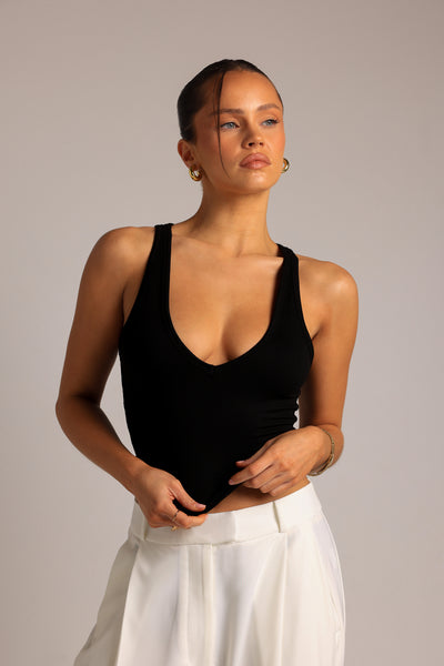 Classic Plunge Tank - Black