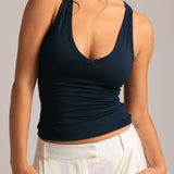 Classic Plunge Tank - True Navy