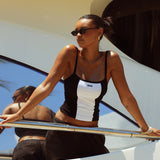 Contrast Cami - Black