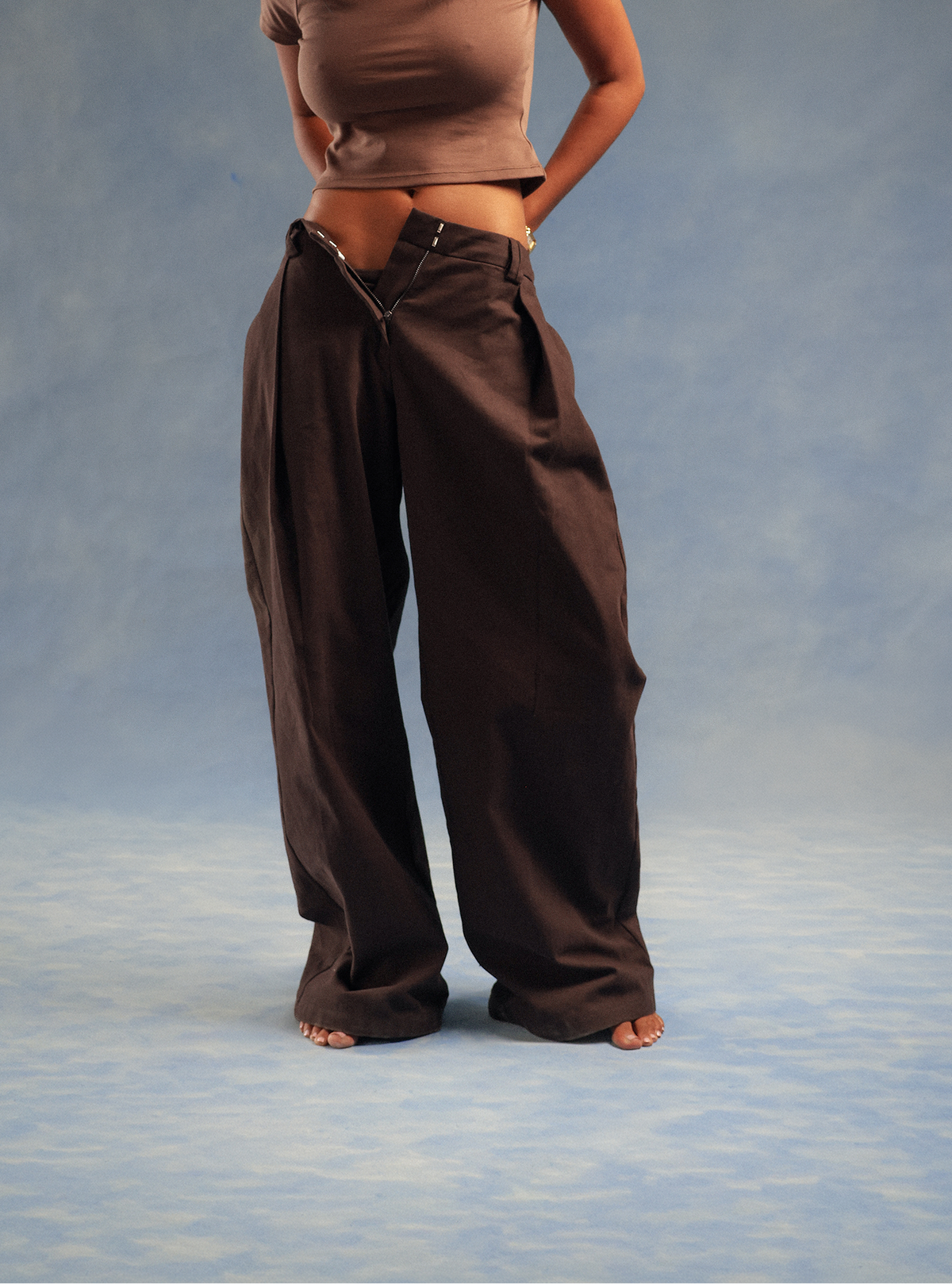 The Meridian Trousers - Tobacco