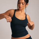 Rounded Plunge Tank - True Navy