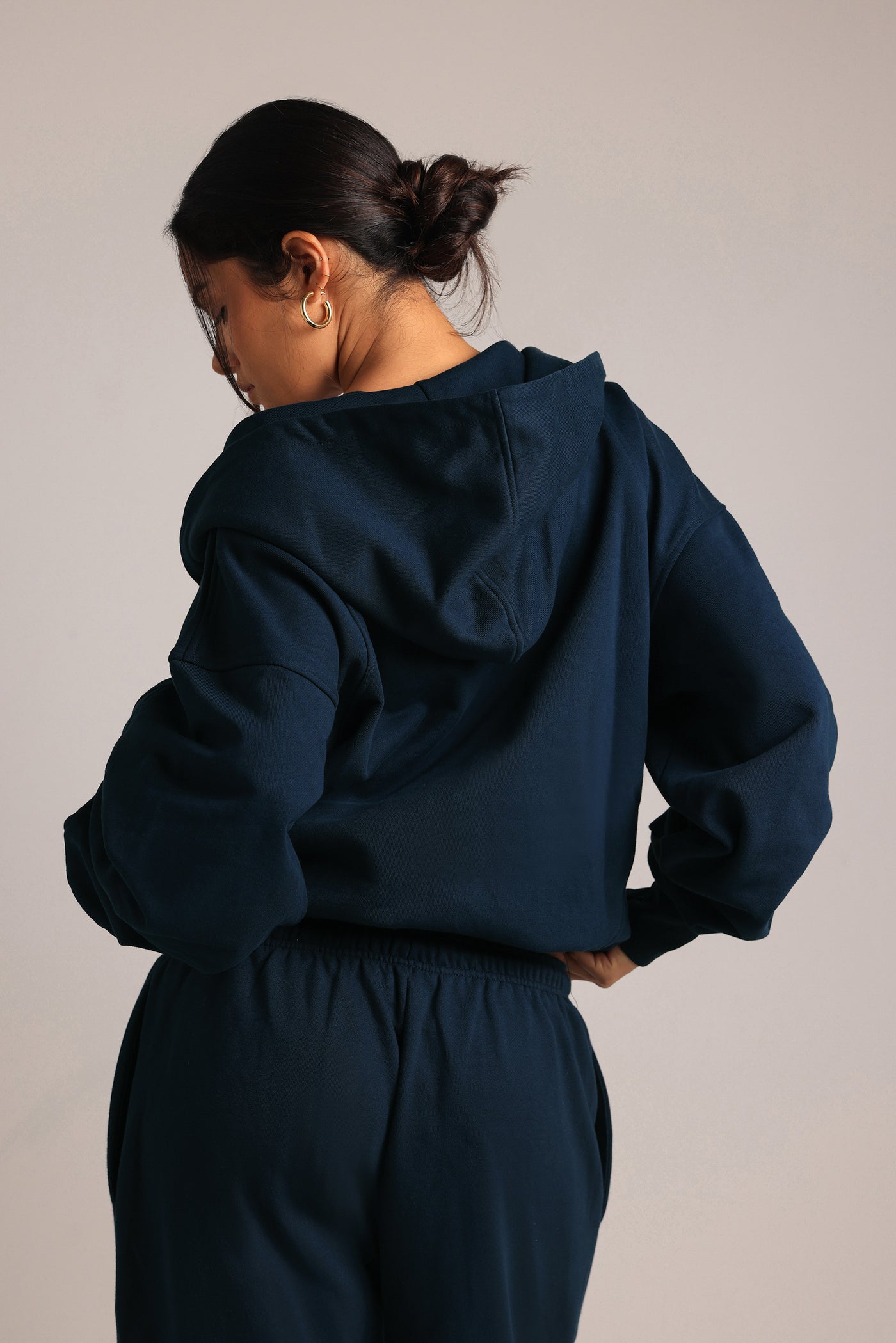 Boyfriend Zip-Up - True Navy