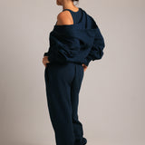 Boyfriend Zip-Up - True Navy
