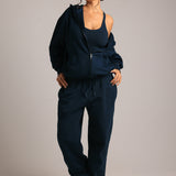 Boyfriend Zip-Up - True Navy