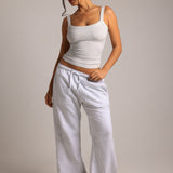 The Boyfriend Sweatpants - Light Heather Gray
