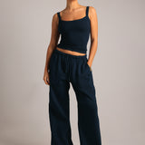 The Boyfriend Sweatpants - True Navy