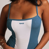 Contrast Cami - Azul