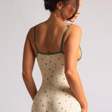 Lace Demi Romper - Meadow