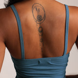 Contrast Cami - Azul