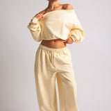 Drop Shoulder Sweatshirt - Honeybutter