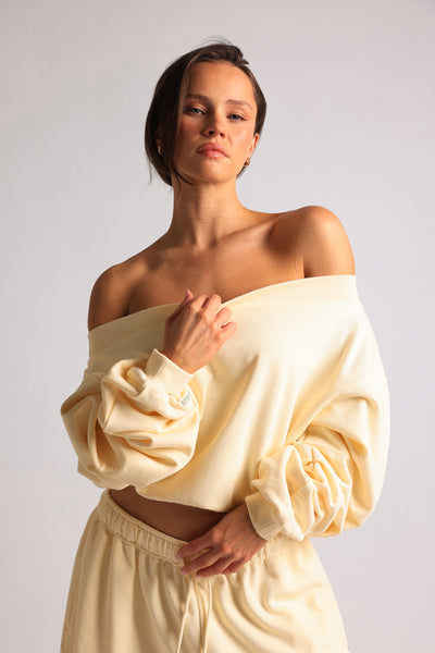 Drop Shoulder Sweatshirt - Honeybutter