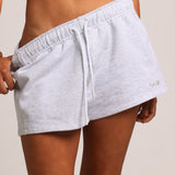 Essential Mini Shorts - Light Heather Gray