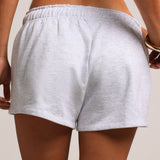 Essential Mini Shorts - Light Heather Gray