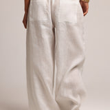 Heritage Linen Pants - White