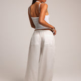 Heritage Linen Pants - White