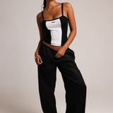 Contrast Cami - Black