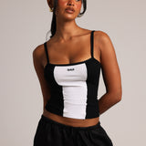 Contrast Cami - Black