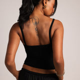 Contrast Cami - Black