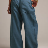 Heritage Linen Pants - Azul