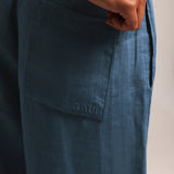 Heritage Linen Pants - Azul