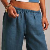 Heritage Linen Pants - Azul