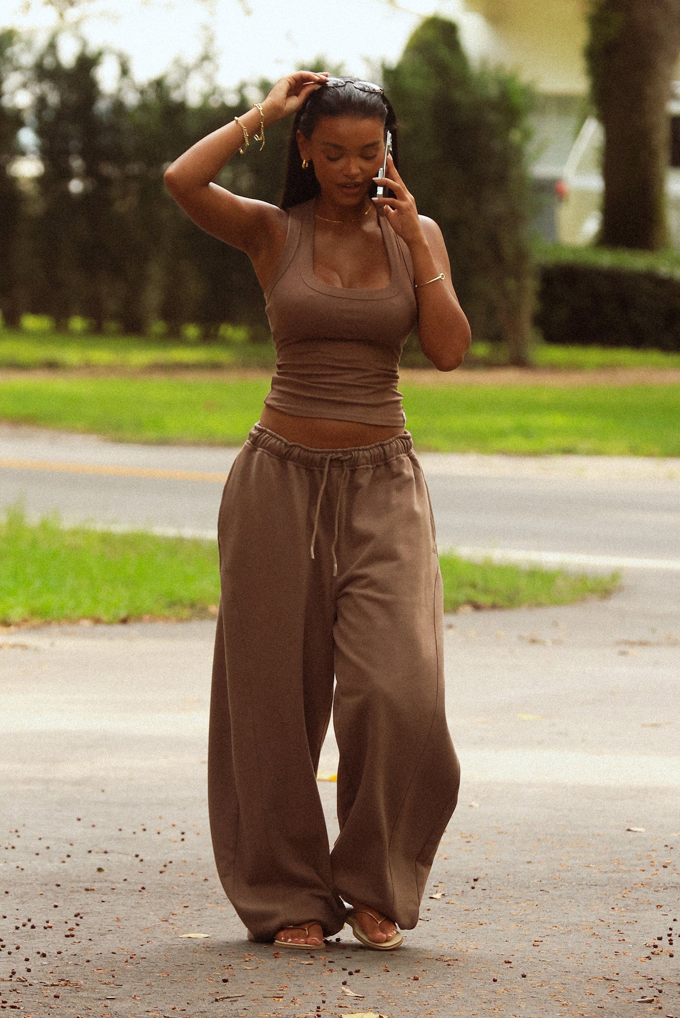 Classic Barrel Sweatpants - Coconut