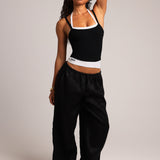 Heritage Linen Pants - Black