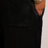 Heritage Linen Pants - Black