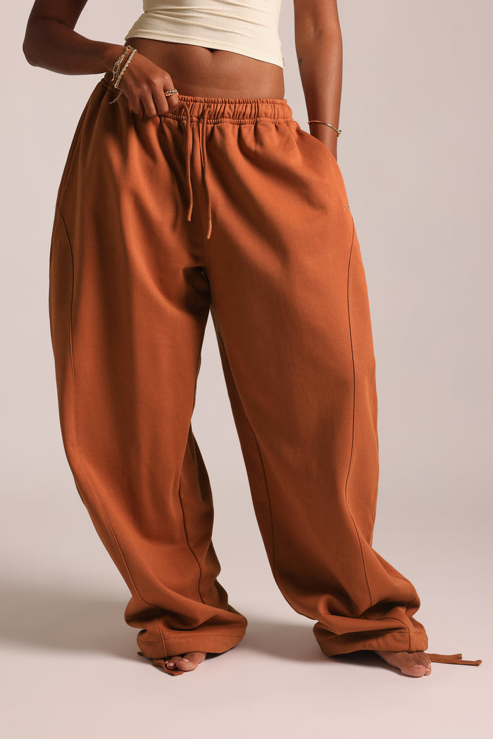 Classic Barrel Sweatpants - Terracotta