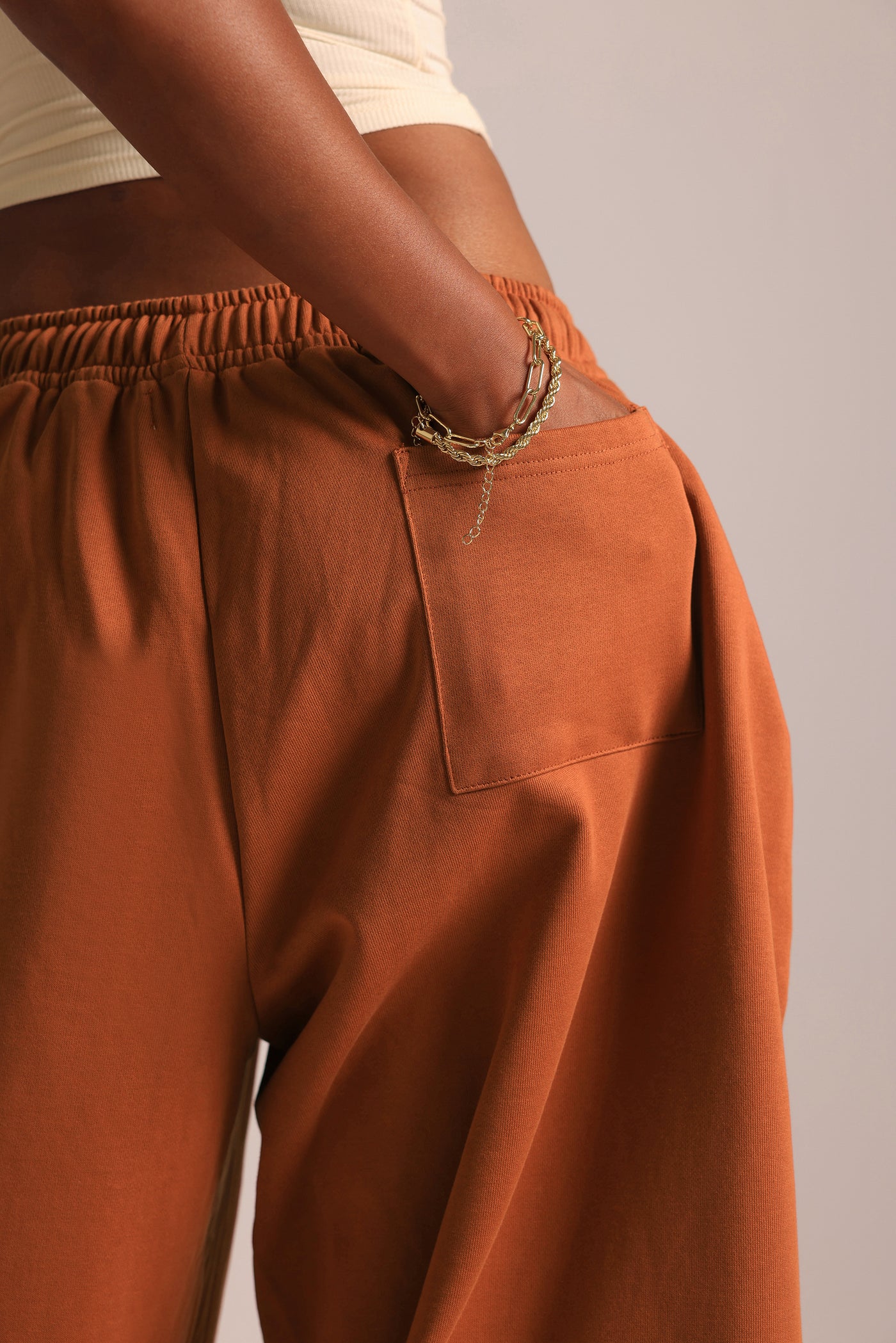 Classic Barrel Sweatpants - Terracotta