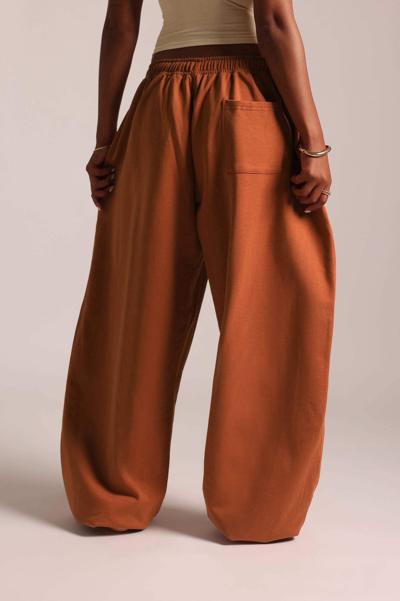 Classic Barrel Sweatpants - Terracotta