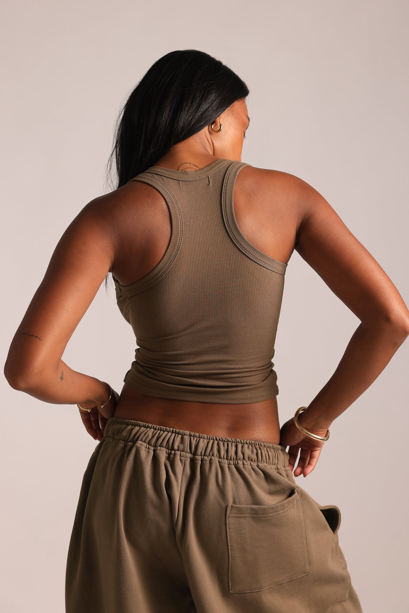 T-Shape Tank Top - Coconut