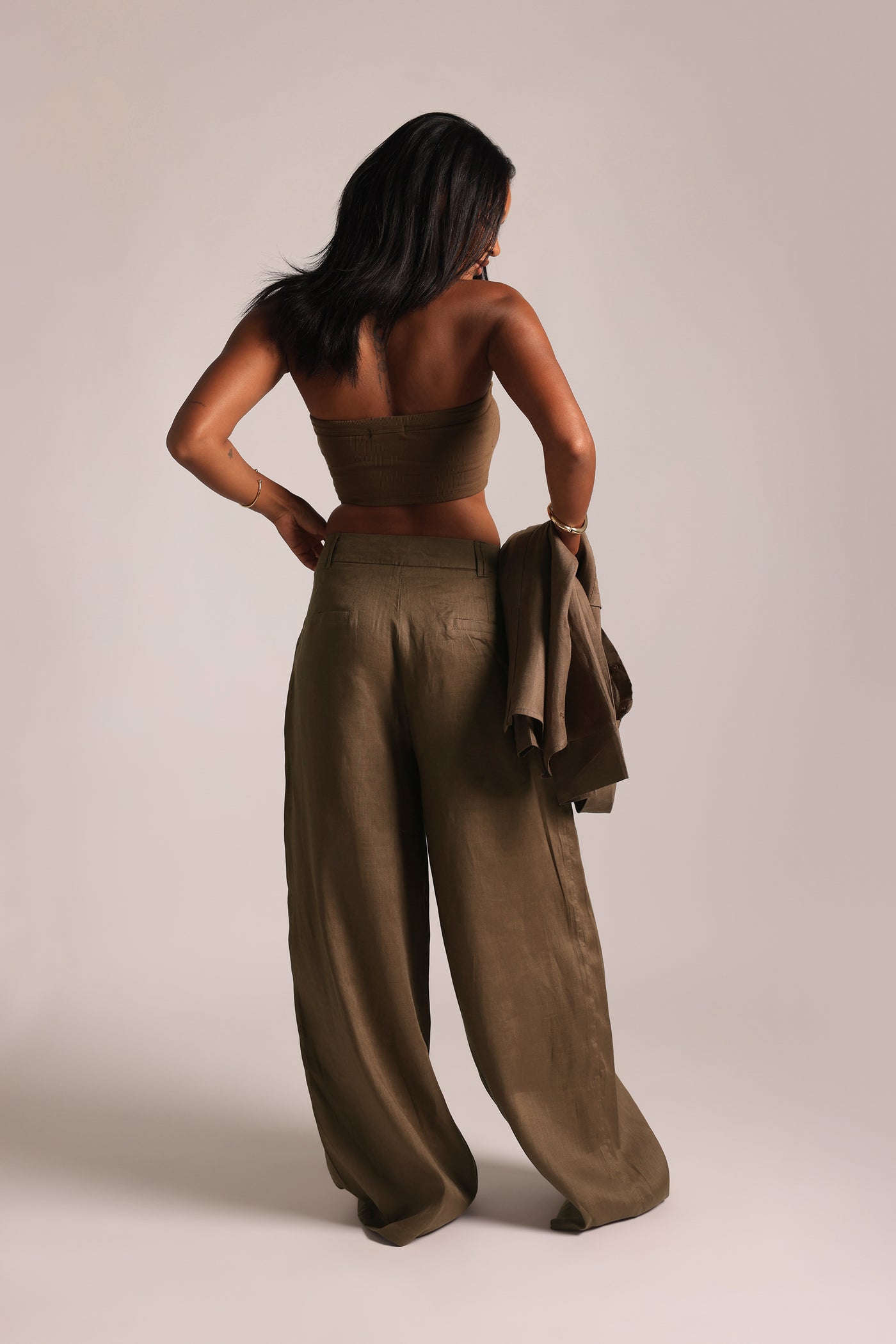 Banded Tube Top - Coconut