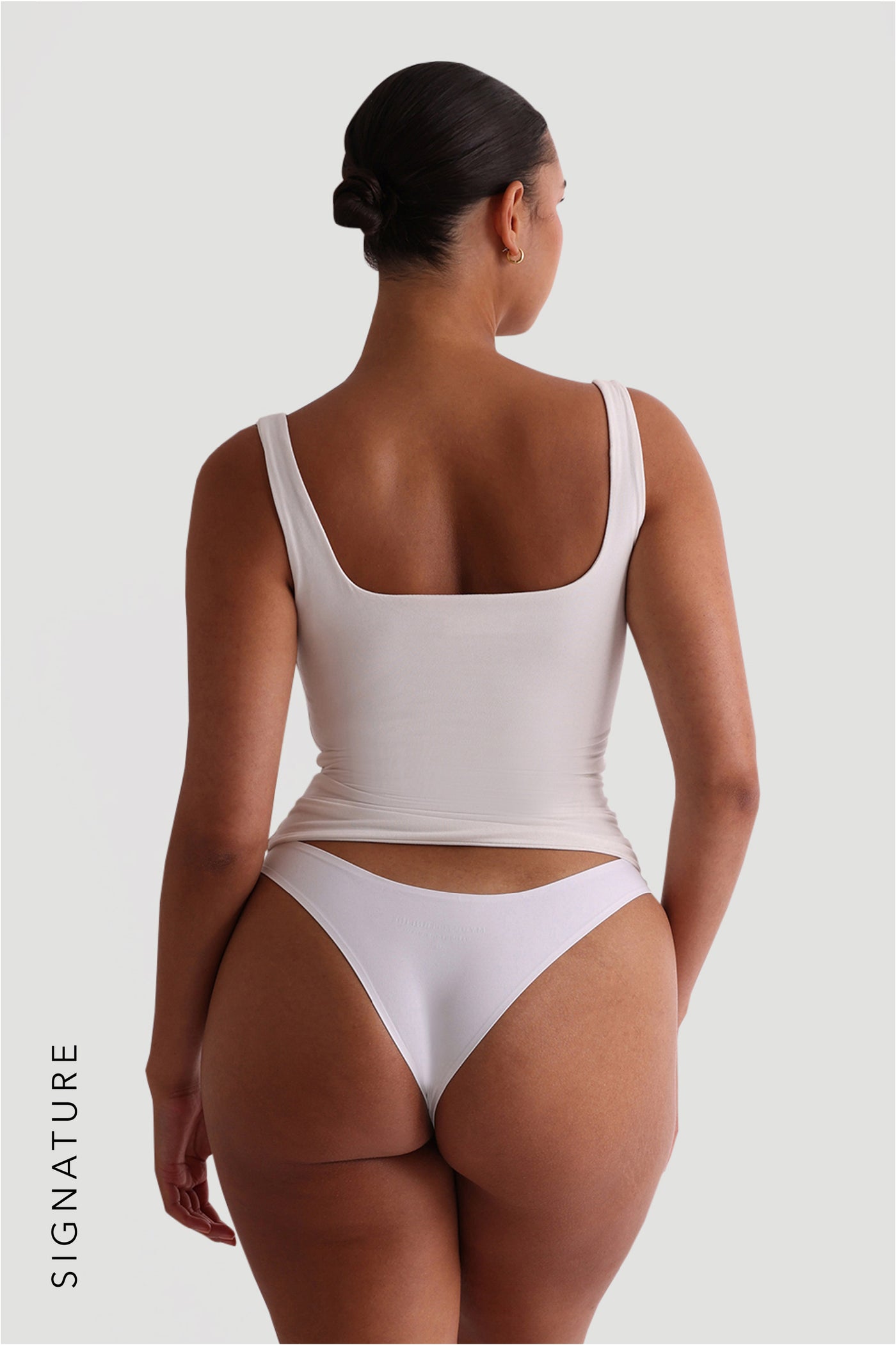 Second Skin Tank Top - White