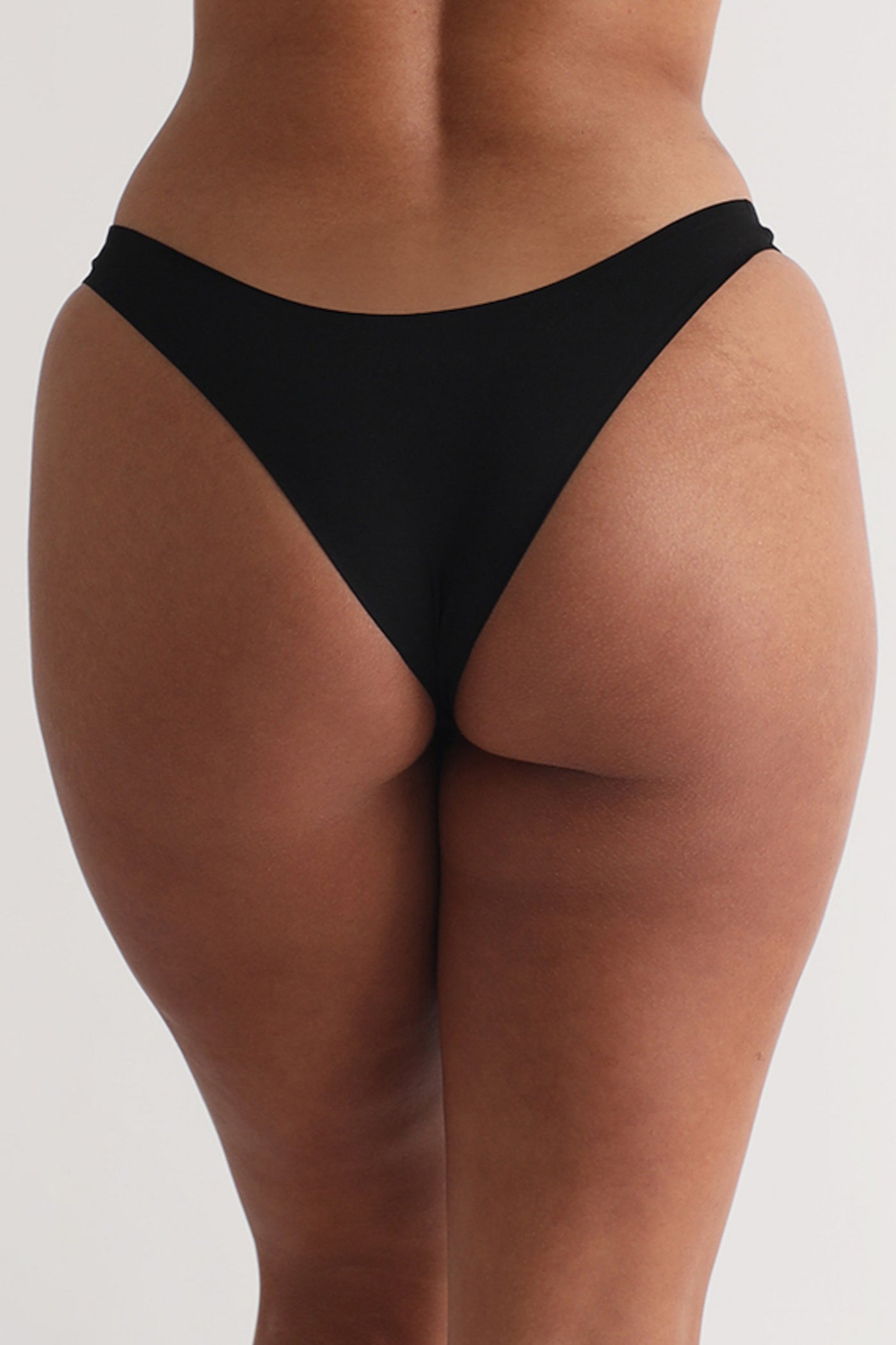 Komfort-Panty (Cheeky) - Schwarz