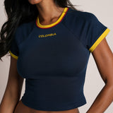 League Baby Tee - Colombia